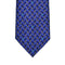 8cm Silk Tie Printed Pineapple in Navy Blue