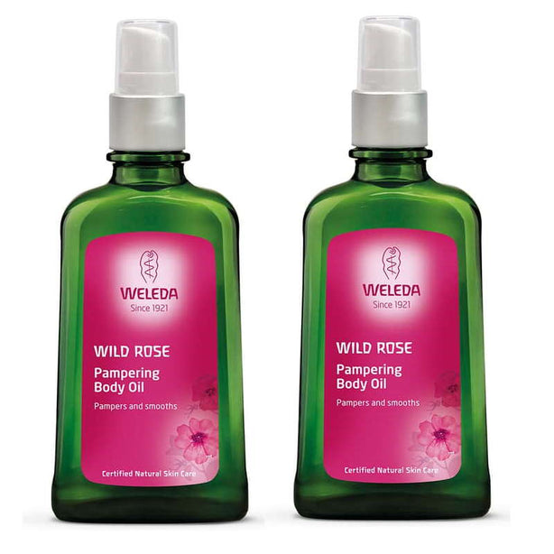 Wild Rose Pampering Body Oil 100ml (Bundle of 2)