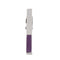 5cm Silver Tie Clip with Purple Enamel