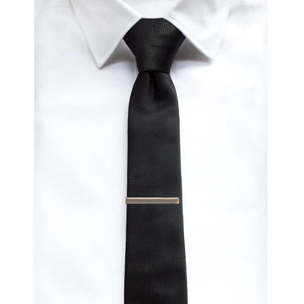 4.5cm Rose Gold Plain Tie Clip