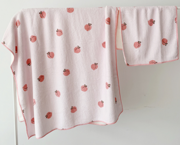 Peach Towel Set