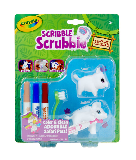 Crayola Scribble Scrubbie Safari Expansion Pack - Warthog/Buffalo