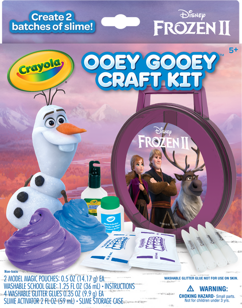Crayola Frozen 2 Ooey Gooey Slime Kit