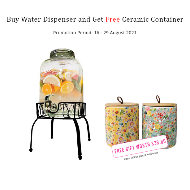 Gifts by Art Tree 5L CENIS Water Dispenser - Free Gift Ceramic Container