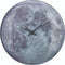NeXtime Blue Moon Dome Wall Clock 35cm Glass, Silent Movement (Luminous)