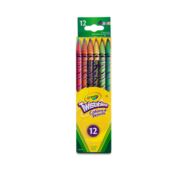 Crayola Twistables Color Pencils, 12 col