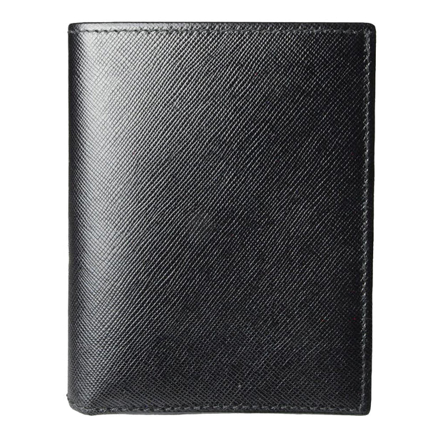 72 Smalldive 6 Card Sleeves Saffiano Leather French Wallet