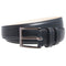 72 Smalldive Black Saffiano Slim Width Leather Belt