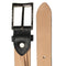 72 Smalldive Black Saffiano Slim Width Leather Belt