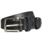 72 Smalldive Black Slim Width Bridle Leather Belt