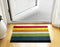 Chilewich TerraStrand® Microban® Indoor/Outdoor Bold Stripe Door Mat, 46 x 71 cm, Tufted Shag, Multi-Color