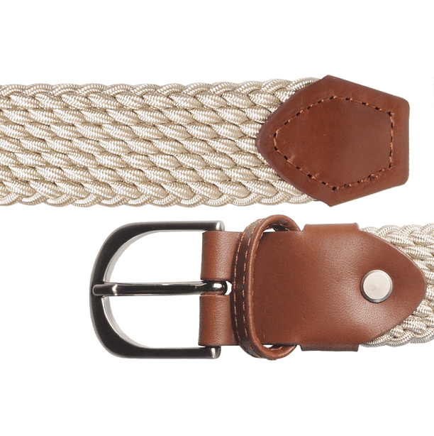 72 Smalldive Beige Slim Width Elastic Viscose Belt