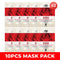 Oh Oppa Natural Premium Essence Mask 10s, Rose [Bundle of 2]