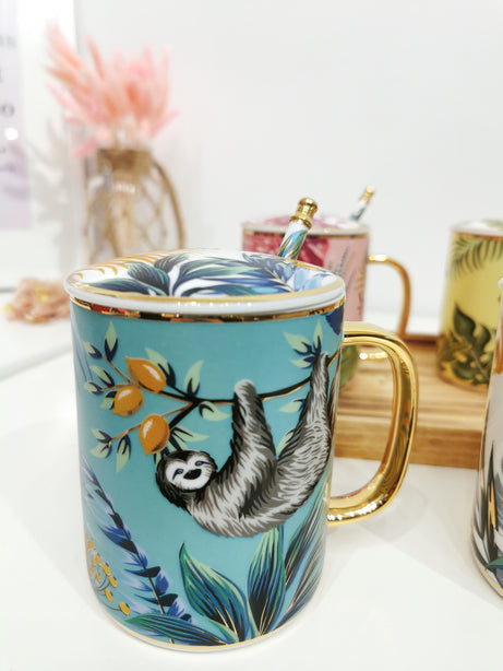 Gifts by Art Tree 350ml Forest City Ceramic Mug Set